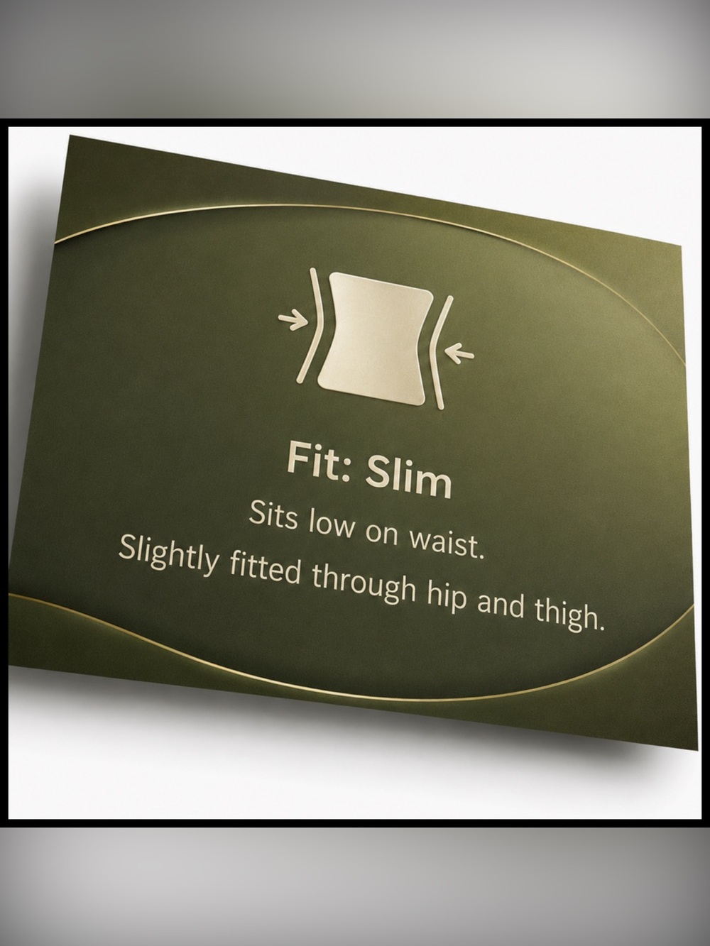 The Perfect Jeans NYC | Slim-Fit Denkhaki™ Jeans/Khakis | Olive | 34/30 NWT - Picture 8 of 14